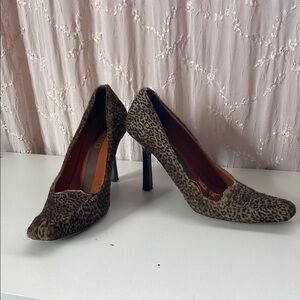 Leopard Print Women's Heels